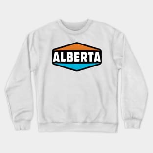 Alberta Canada Calgary Jasper Crewneck Sweatshirt